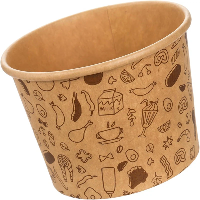 8oz To Go Paper Soup Container