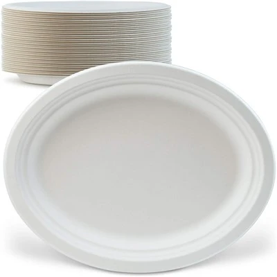 Platiau Sugarcane Compostable